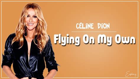 i can fly celine dion|celine dion songs lyrics fly.